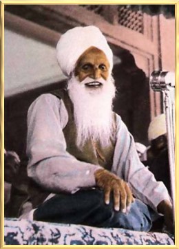 Hazur Sawan Singh beim Satsang